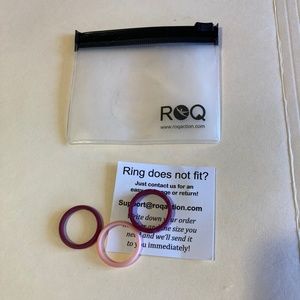 Three ROQaction Silicone Rings Size 7 New